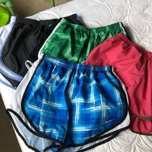 Nike Tempo shorts - lot of 4 pairs! Size M